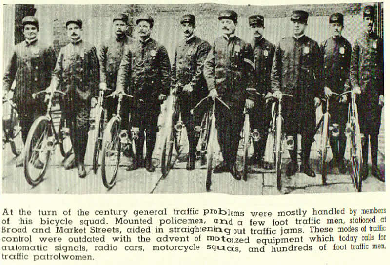 Bicycle Police
Photo from “Newark Municipal Year Book 1949 1950”
