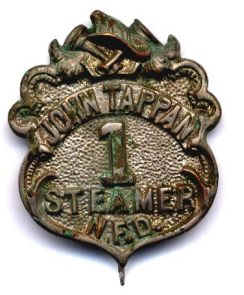 John Tappan's Badge
