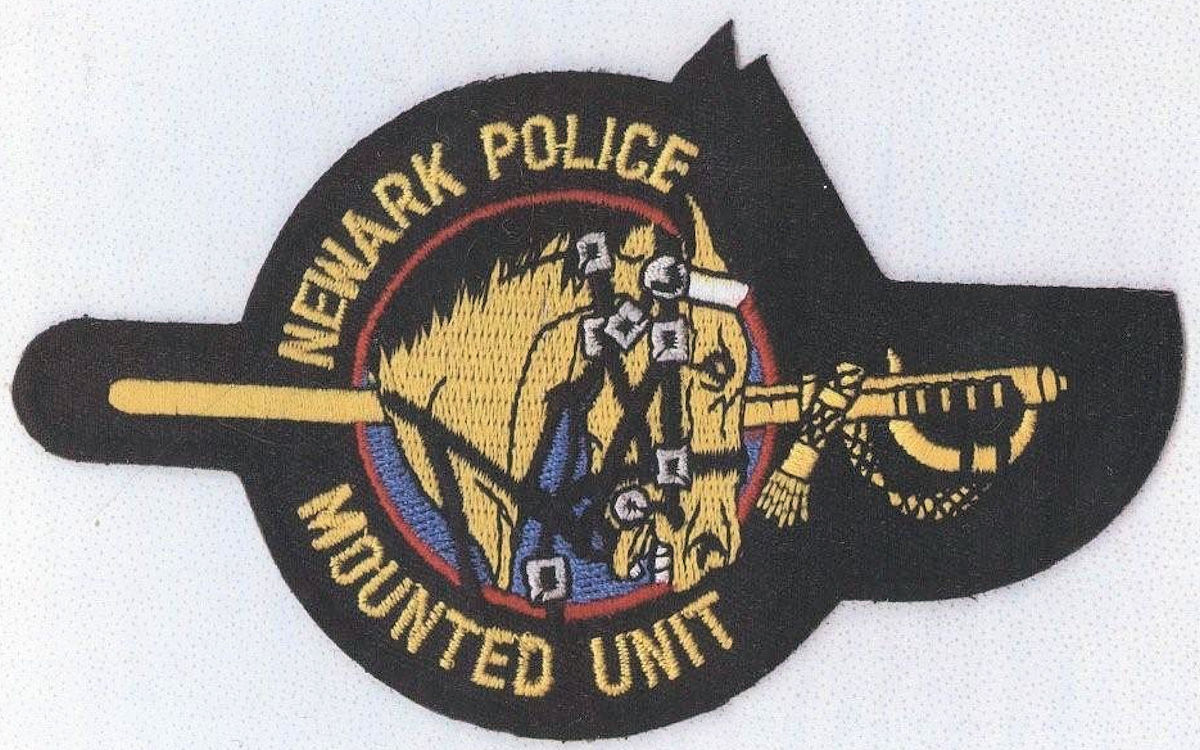 Newark Police Mounted Unit Patch
