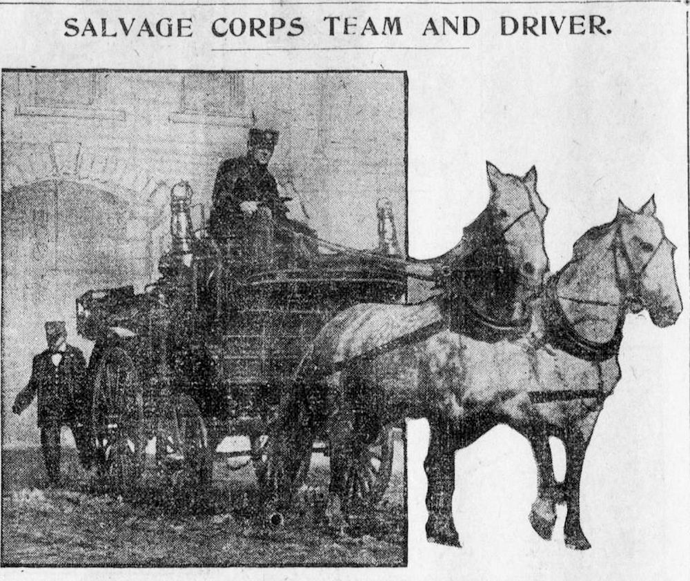 Salvage Corps Team and Driver
Newark Star 1908
