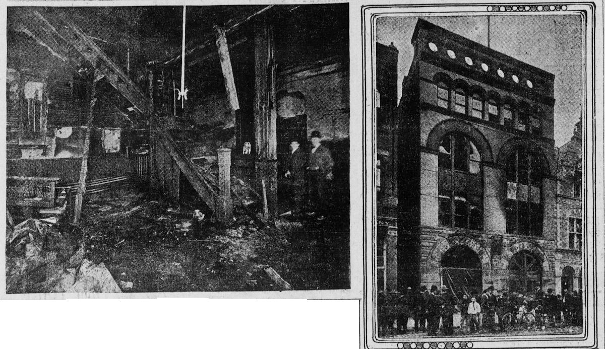 Fire Damage Interior and Exterior
March 28, 1908
